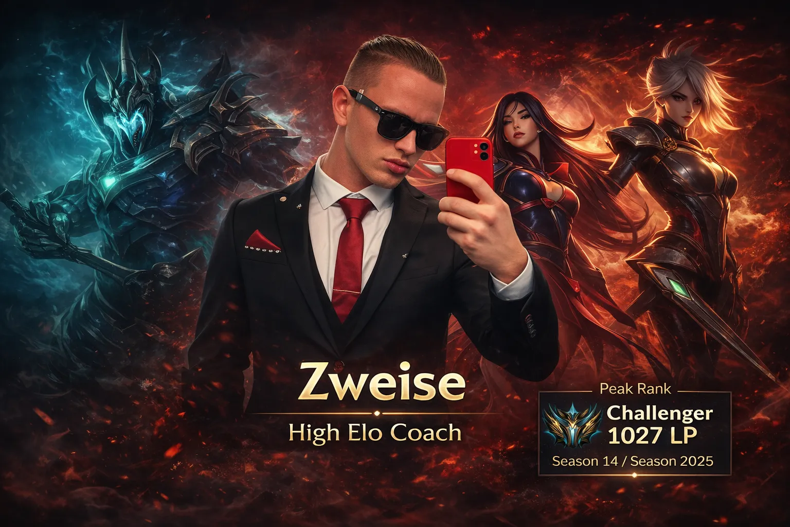 High Elo League of Legends Coaching cover