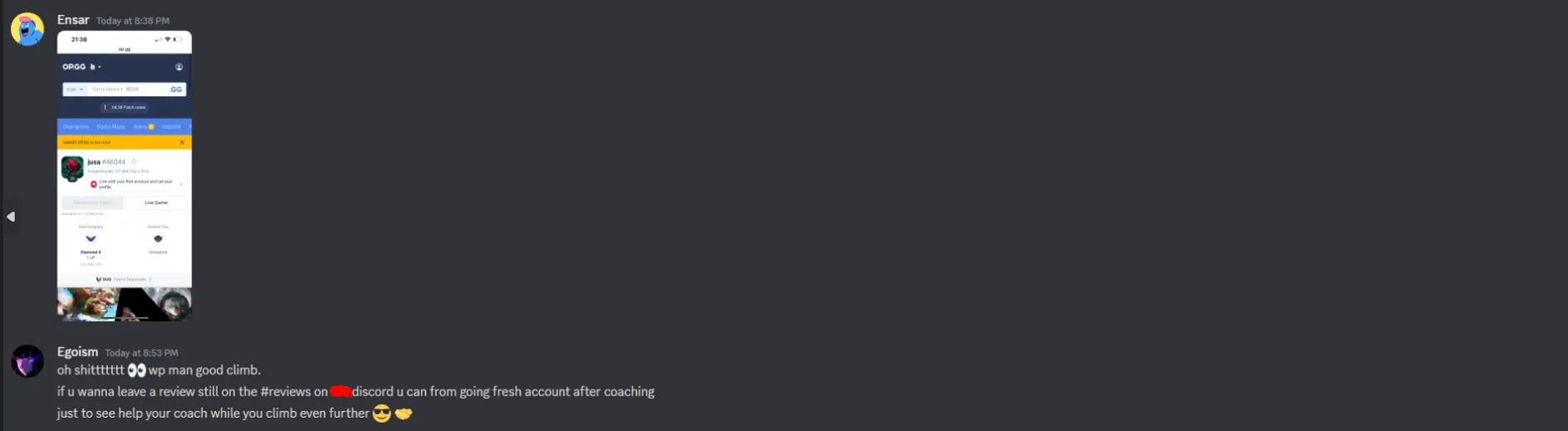 External review proof