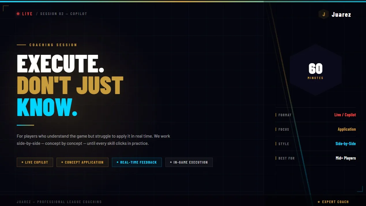 Coaching Session (Live/Copilot) cover