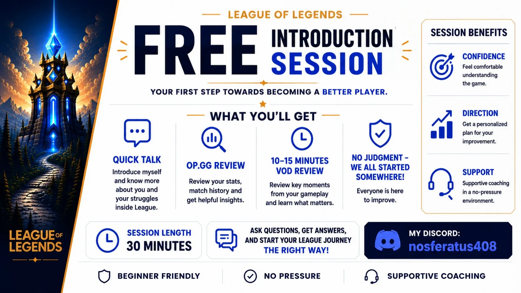 Free Intro session cover